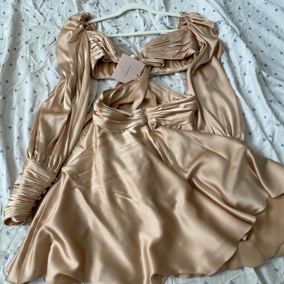 STHR Studios Spotlight Dress in Rose Gold - Picture 4 of 5